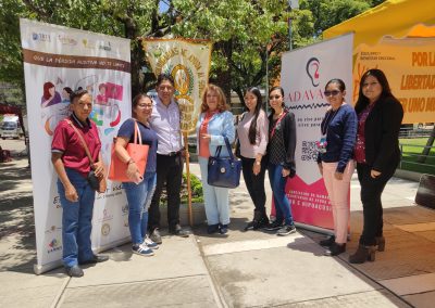 ADAVASH junto a colaboradores de las actividades por el Día Internacional de la Audición 3 de Marzo de 2020