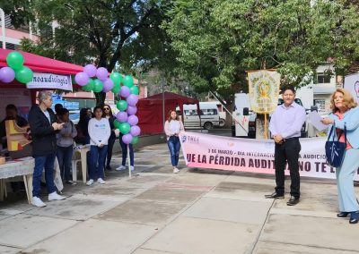 Inauguración de actividades - Palabras de Dr. Nirda Barriga y Luis Villegas Foto 1