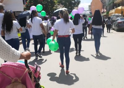 Marcha en el centro de Cochabamba con concientizando sobre el cuidado de la audición Foto 6