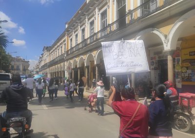 Marcha en el centro de Cochabamba con concientizando sobre el cuidado de la audición Foto 9